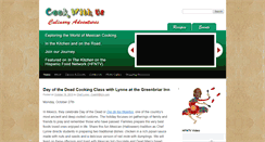 Desktop Screenshot of cookwithus.com